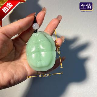 至情和田玉石龟壳青玉富甲天下白玉手把件桌面小摆件男女把玩件饰品